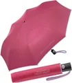 Produktbild: United Colors of Benetton Taschenregenschirm Mini Automatik HW 2024 - honeysuckle, leuchtende Modefarben mit kontrastreichem Saum