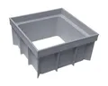 Produktbild: Marley Aufsatz 198x198mm für Einlaufschacht 200x200mm Schachtaufsatz Erhöhung Ablauf