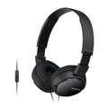 Produktbild: Sony MDR-ZX110AP On Ear Kopfhörer - Headsetfunktion faltbar Schwarz