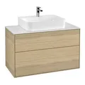 Produktbild: V&B Waschtischunterschrank Finion 100x60,3x50,1cm, Abd.-Pl. wh. m, Oa ven