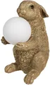 Produktbild: Clayre & Eef 6LMP790 Tischlampe Hase Gold G9 max 60W 27x19x35 cm