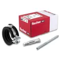 Produktbild: fischer FGRS Rohrschellen-Set Ø 25-30 mm mit Schraube und Dübel (10 Stück)