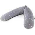 Produktbild: Theraline Stillkissen Sternenhimmel, Grau, Textil, ca. 42 L, Füllung: Styroporkugeln, feine Perlen, 190 cm, Bezug abnehmbar, waschbar, schadstoffgeprüft, Füttern, Stillen, Stillkissen