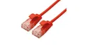 Produktbild: ROLINE UTP Data Center Patchkabel Cat.6A (Class EA), LSOH, extra dun, czerwony, 