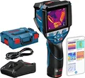 Produktbild: Bosch Professional Wärmebildkamera GTC 600 C | 0601083500 | 256x192 px | -20°C bis +600°C | WLAN | Akku 12V | L-BOXX
