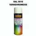 Produktbild: Belton Kwasny Spraydose 400ml glänzend schnelltrocknend RAL 9016 Verkehrsweiss