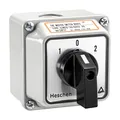 Produktbild: Heschen Universal-Drehschalter, SZW26-20/D202.2D, 660V 20A, ON-OFF-ON 3