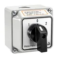 Produktbild: Universal-Drehschalter, -20/D202.2D, 660V 20A, ON-OFF-ON 3 Positionen, 2 Phas...