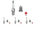 Produktbild: 4 x Zündkerze NGK für CHEVROLET, DAEWOO, DAIHATSU, HONDA, ISUZU