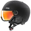 Produktbild: Uvex WANTED VISOR Helm in black mat, Größe 54-58