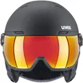 Produktbild: uvex Wanted Visor Ski Helmet – Black Matte 58-61 cm