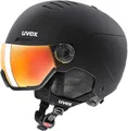 Produktbild: Visor Ski Helmet Black Matte M 54-58cm Mirror Red/Lasergold Lite S2