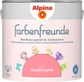 Produktbild: Wandfarbe ALPINA Farbenfreunde Korallenpink freches Pink 2,5L