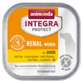 Produktbild: animonda INTEGRA PROTECT Hundefutter nass Renal (Niere) mit Huhn (11 x 150g), von Veterinären empfohlen bei Niereninsuffizienz, Diätalleinfutter für Hunde gegen Nierenprobleme
