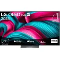Produktbild: LG OLED77C5ELB OLED-Fernseher (195 cm/77 Zoll, 4K Ultra HD, Smart-TV) grau|schwarz