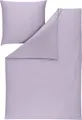 Produktbild: Estella Mako-Satin Bettwäsche Atelier Valetta 155x220 + 1 x Kissen 80 x 80 Uni lilac