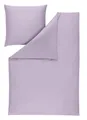 Produktbild: Estella Bettwäsche Mako Satin Valetta 155x220 + Kissen 80x80 Uni lilac, Baumwolle, 2 teilig, mako satin bettwäsche 155x220 sale warm baumwolle bettwäsche 155x220
