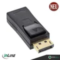 Produktbild: InLine® DisplayPort Adapter, DP ST auf HDMI BU, 4K2K, mit Audio, schwarz