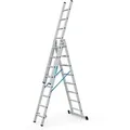 Produktbild: Mehrzweckleiter Skymaster DX 3x8 Sprossen L.2,42-5,25m Arbeits-H.6m Zarges