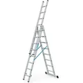 Produktbild: Zarges - Gebördelte Mehrzweckleiter, 3-teilig Skymaster dx 3 x 8 Sprossen (44838)