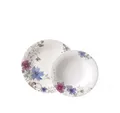 Produktbild: Villeroy & Boch Tafelservice Mariefleur Gris Basic (12-tlg), 6 Personen, Fine China-Porzellan, Teller Set, Made in Germany, Fine China Porzellan
