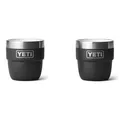 Produktbild: YETI Rambler Stapelbare Tasse, Black, 2 Pack 4 oz (118 ml)
