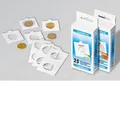 Produktbild: Münzrähmchen MATRIX, weiß, 17,5 mm, selbstklebend, 100er-Pack
