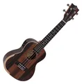 Produktbild: Ebony Konzertukulele von Dimavery UK 800 mit Piezo Tonabnehmer und Pre-Amp