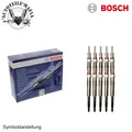 Produktbild: 10x BOSCH Glühkerzen für ALFA ROMEO AUDI CHRYSLER DODGE FORD JEEP OPEL SEAT