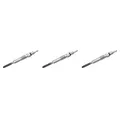 Produktbild: 3x Bosch 0 250 202 023 Glühkerze für VW Skoda Seat Audi Opel Ford Jeep Chrysler