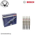 Produktbild: 5x BOSCH Glühkerzen für ALFA ROMEO AUDI CHRYSLER DODGE FORD JEEP OPEL SEAT