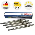 Produktbild: 4x BOSCH Glühkerzen 0250202023 Duraterm Audi A2 A3 A4 A6 Ford Seat Skoda VW