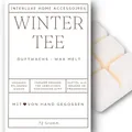 Produktbild: Interluxe Duftwachs Duft Duftnote Duftrichtung Winter Tee angenehm duftend Waxmelt 100% pflanzlich Duftwachswürfel Duftwachsblock Wachs mit Duftöl