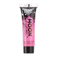 Produktbild: Schillerndes Glitter Glitter Gel von Moon Glitter - 12ml - Rosa - Glitzer Gesichtsfarbe