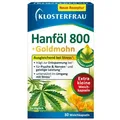 Produktbild: KLOSTERFRAU Hanföl 800mg Goldmohn Kapseln 30 Stück