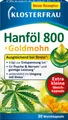 Produktbild: Klosterfrau Hanföl 800 & Goldmohn Kapseln, 30 St