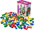 Produktbild: Eichhorn 100010171 Holzbausteine bunte Aufbewahrungsbox Kordel Kinder 1 Stück