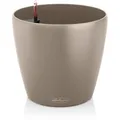 Produktbild: Lechuza Übertopf CLASSICO Color 28, sandbraun, Ø 28 x 26 cm, aus Kunststoff, für innen und außen, mit Wasserspeicher
