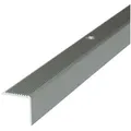 Produktbild: Dalsys Treppenkantenprofil Aluminium Bodenprofil für Treppenwinkel (100 cm, 42 x 20 mm, champagner, 1-St), Zum Schrauben goldfarben 4.2 cm x 100 cm x 2 cm