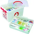 Produktbild: sunware® Erste-Hilfe-Box the q-line 22,0 l - 40,0 x 30,0 x 26,0 cm weiß/rot H6164805