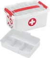 Produktbild: helit Aufbewahrungsbox 'the q-line' - Erste Hilfe, 22 Liter