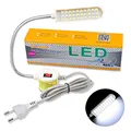 Produktbild: Bonlux LED Nähmaschine Magnetisch Lampe 30-LED-Licht Nähleuchte Arbeiten Beleuchtung Schwanenhalslampe mit Magnetfuß für alle nähmaschinenlampe Leuchten