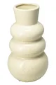 Produktbild: Blumenvase Tischvase Creme Porzellan Wasserdicht H 23 cm