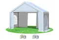 Produktbild: Stabilezelte Partyzelt 4x2m Modular Professional PVC 500 g/m² mit Fenster Weiss