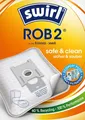 Produktbild: Swirl ROB 2 Staubsaugerbeutel 8 Stück Ecovacs Deebot N10 T9 N8 T10 Yeedi Filter