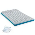 Produktbild: 6941057408415 Materac dmuchany dwuosobowy kempingowy 193x127x17 cm łóżko z zagłó