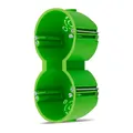 Produktbild: Hohlraumdose - Hohlwanddose 2x Ø 68 mm 50 mm tief Schrauben grün