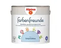Produktbild: Alpina Farbenfreunde – Nr. 11 Delphinblau – Wandfarben speziell für Kinderzimmer – frei von konservierungs- und lösemittelfrei – für ein gesundes und behagliches Raumklima – 2,5L