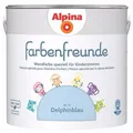 Produktbild: Alpina Innenfarbe Wandfarbe Farbenfreunde Nr. 11 Delphinblau 2,5 L Kinderzimmer