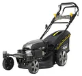 Produktbild: TEXAS Profi Rasenmäher Benzin mit Antrieb Radantrieb E-Start Hochgrasmäher ZT 5110TR/WE Zero Turn 3in1 schwenkbare Vorderachse | sehr wendig | 196cm³ | 4-Takt | 51cm | 4,9PS | 28-75mm | Mulchfunktion